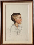 Ida L. Sygmed, Portrait of Sebastian Eton , 1920