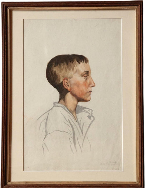 Ida L. Sygmed, Portrait of Sebastian Eton , 1920