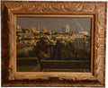 J Hartert, A view of Bristol University from Clifton Tennis Courts-Space Eclectic