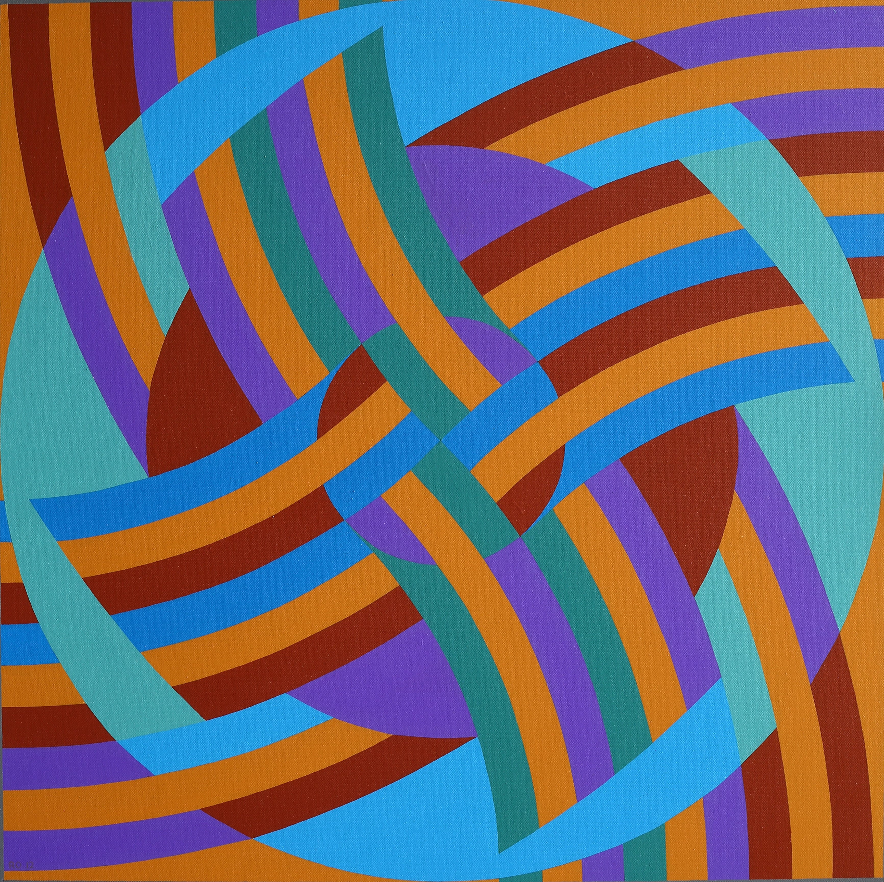 Roy Osborne, Compass Study VI (Whirl), 2009-12