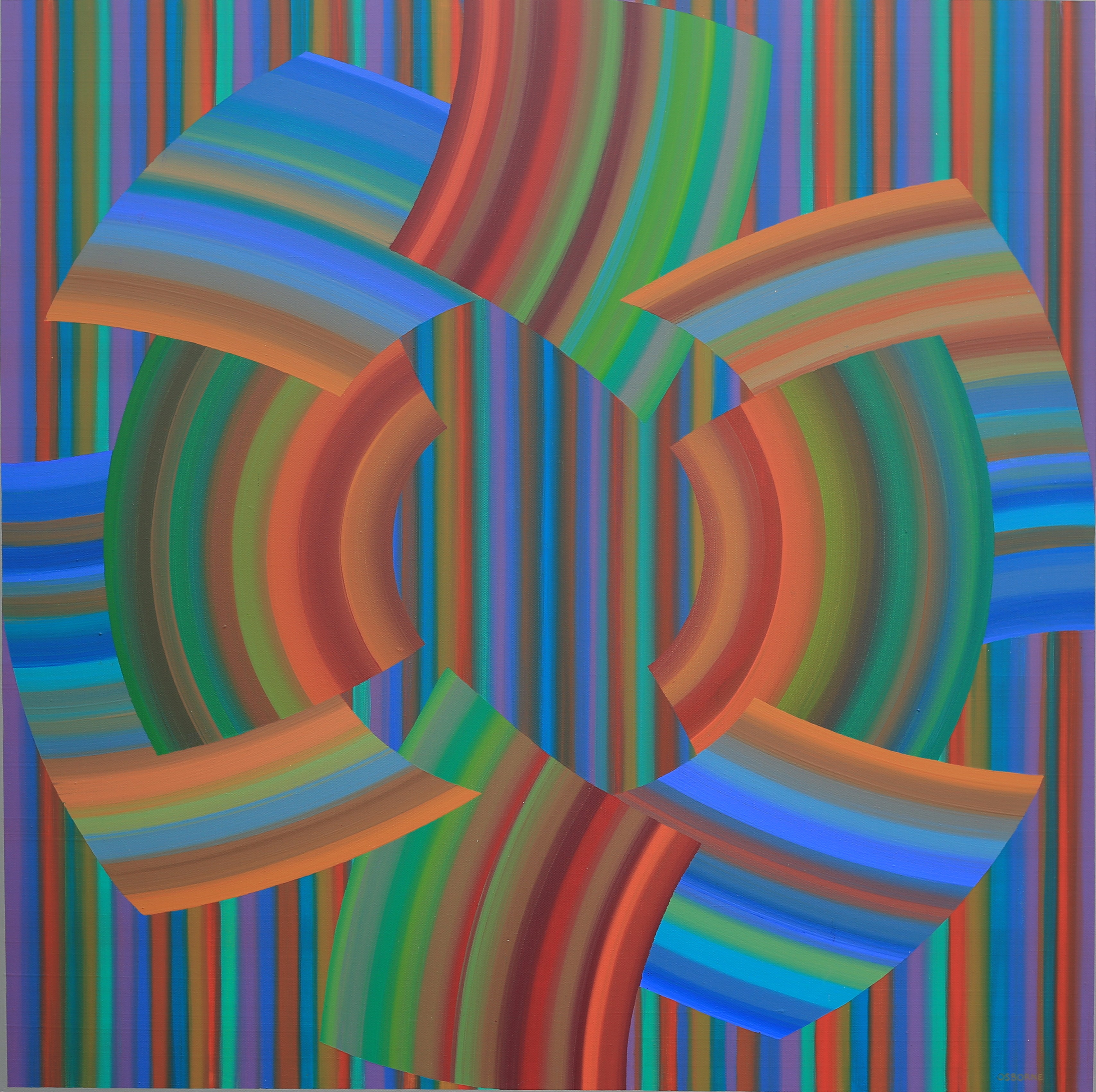 Roy Osborne, Flying Colours I (Quadrille IV), 2011-14