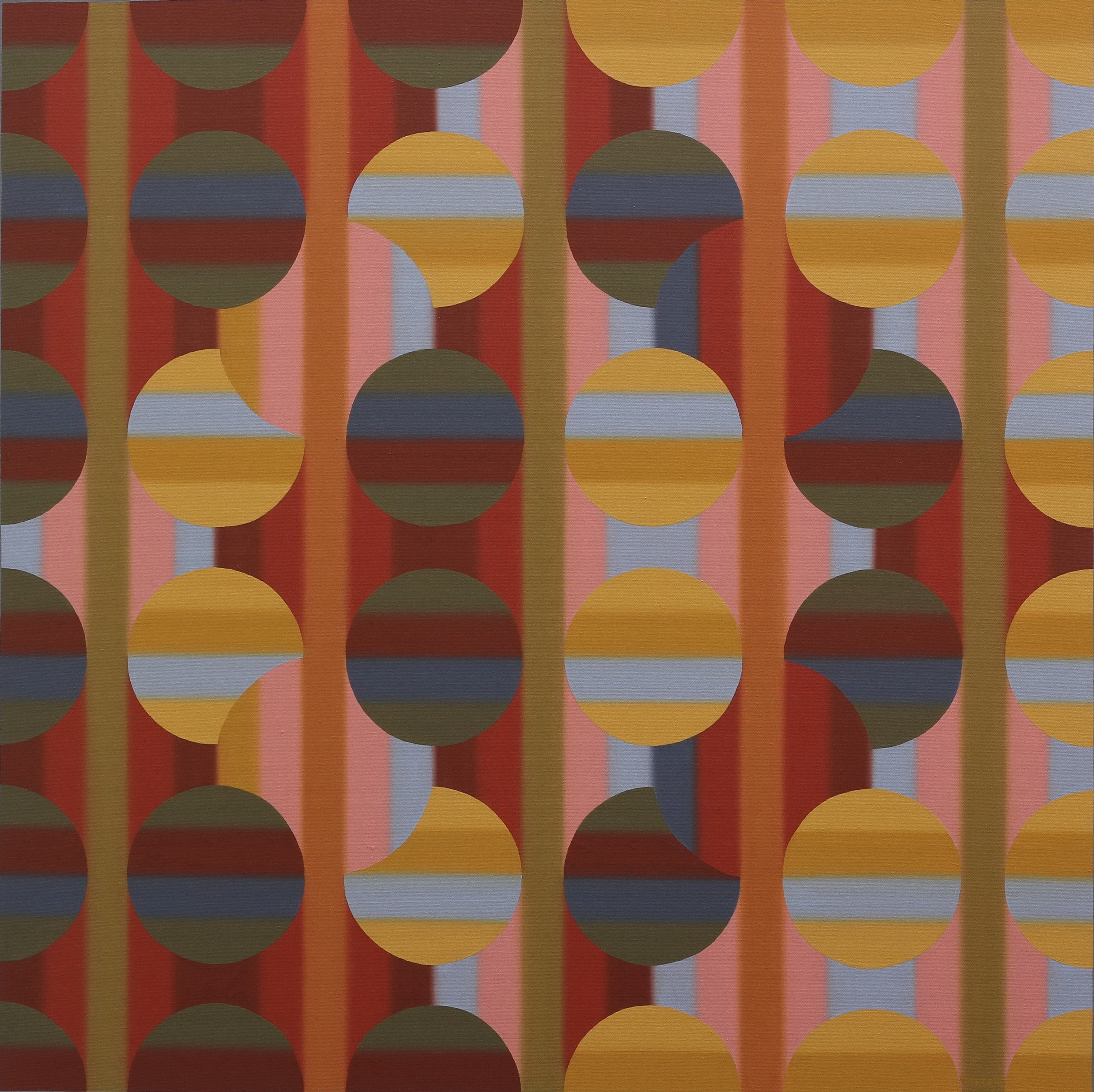 Roy Osborne, Chromotopia 29 (Per Pale), 2013