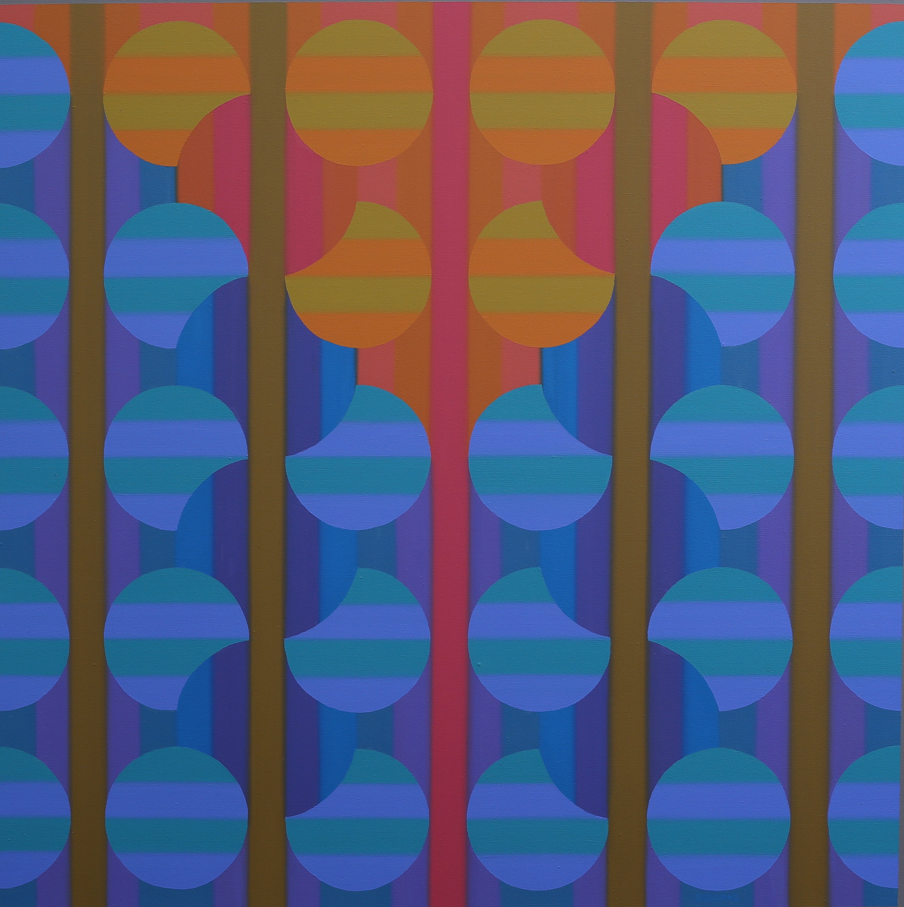 Roy Osborne, Chromotopia 31 (Dart), 2014