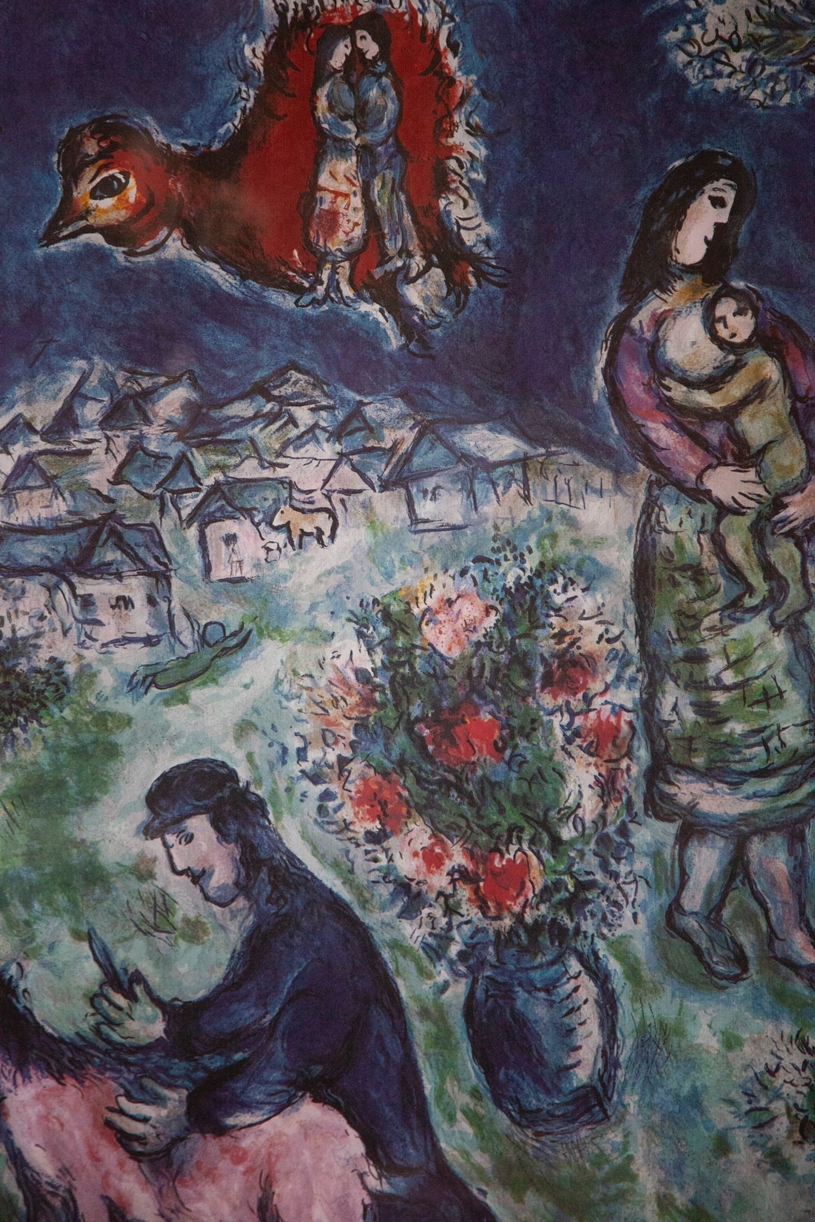 Marc Chagall, Sur la Route du Village