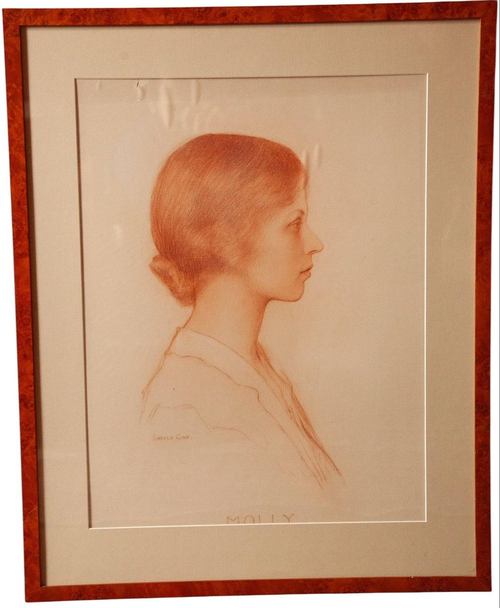 Harold Cox, Portrait of Molly, circa 1910