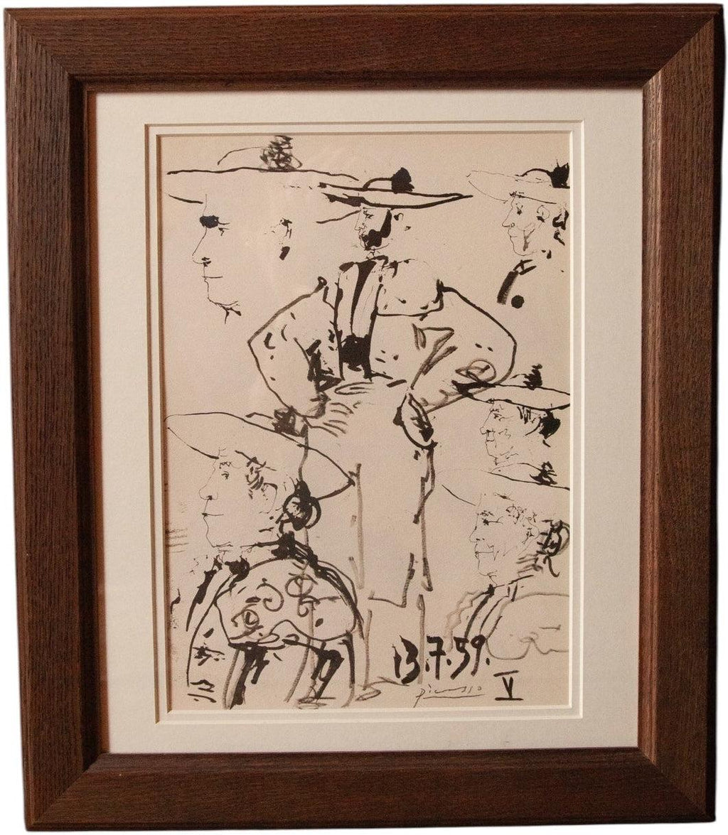 Pablo Picasso Toros y Toreros VI 1961 cbw