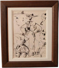 Pablo Picasso Toros y Toreros VI 1961 cbw
