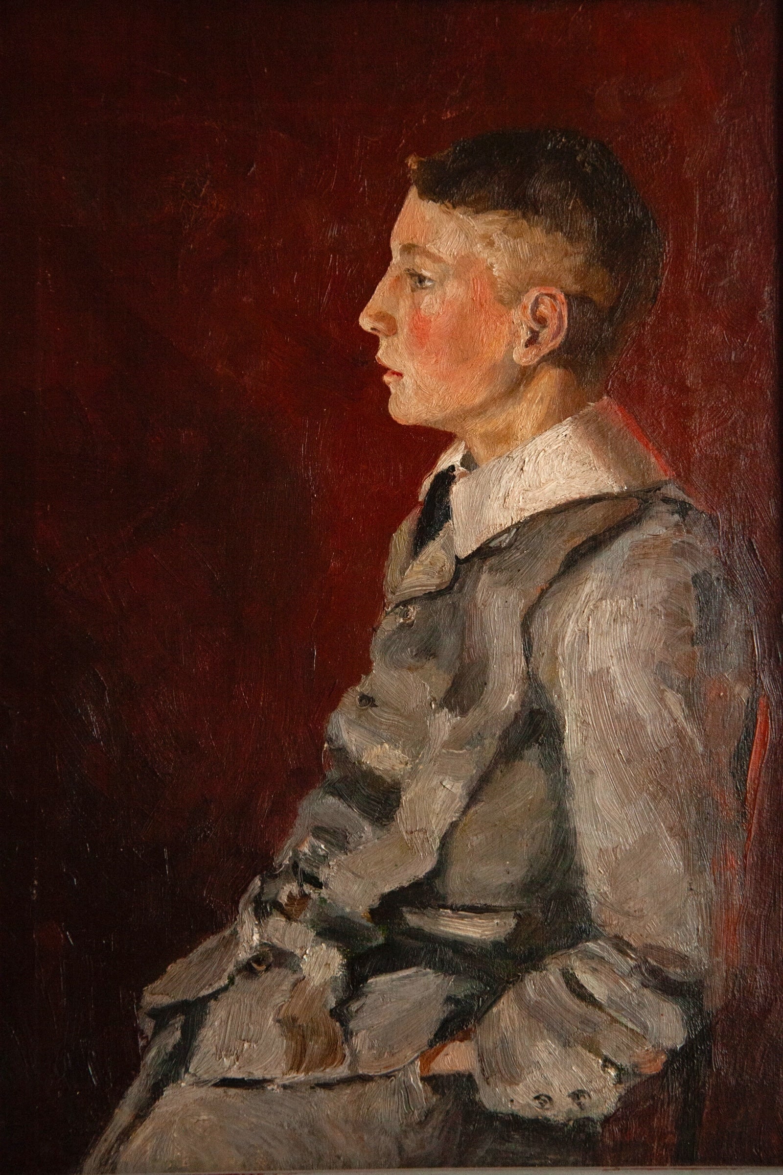 Attributed to William Coldstream, Eton School Boy